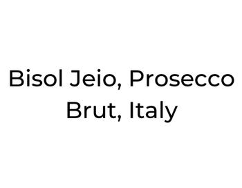 Bisol Jeio, Prosecco Brut, Italy